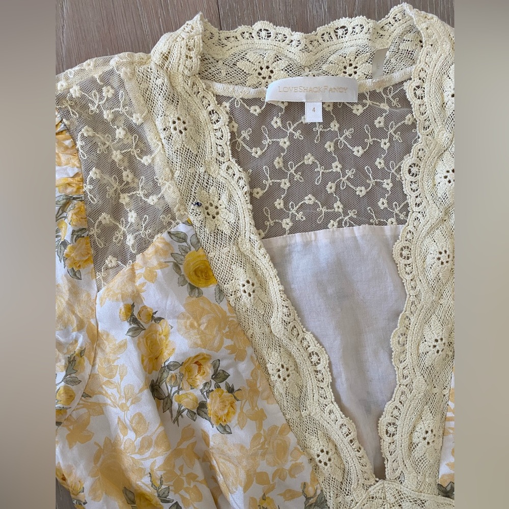 LoveShackFancy Tink Silk Maxi Dress - Picture 6 of 6